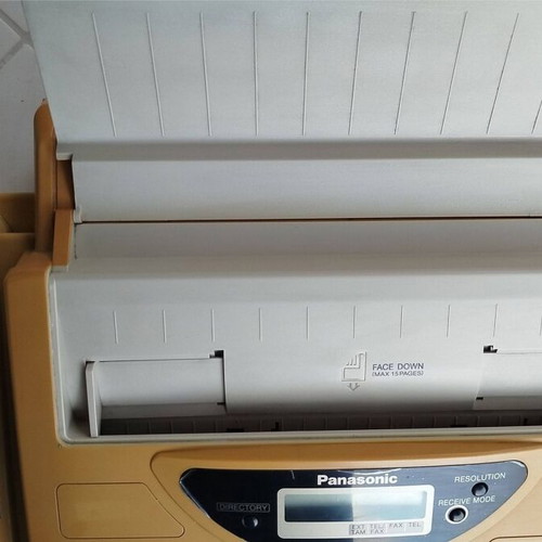 Panasonic KX-F2510 fax machine used with Auto Power On device