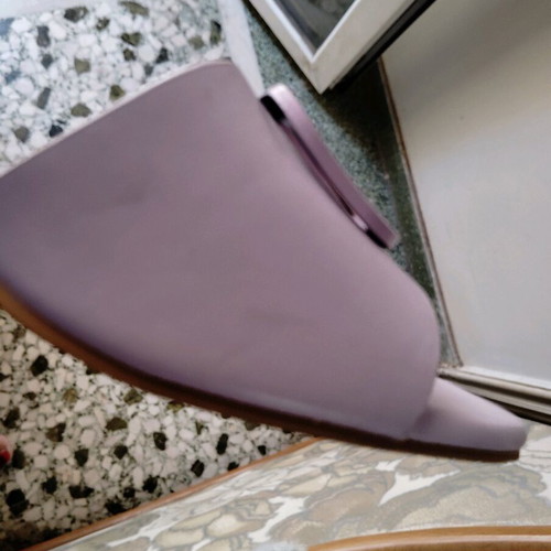 Purple mules used, size 40