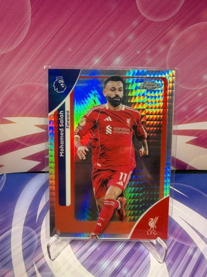 Mohamed Salah Refractor Card Topps Chrome EPL 2025/26 new