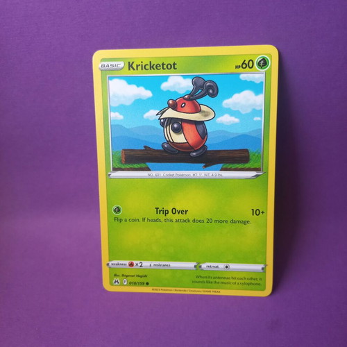 kricketot pokemon card - Kricketune GG02/GG70 - Crown Zenith - Galarian Gallery Weakness R+10 Kricketune 14/236 - Cosmic Eclipse