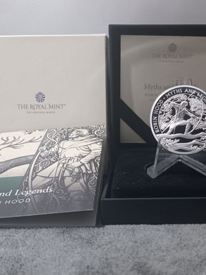 Ασημένιο Proof 1oz Robin Hood 2024 καινούργιο