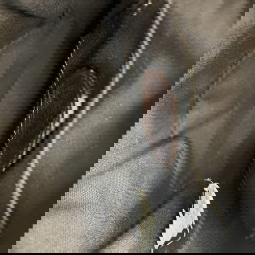 Кафява кожена мини чанта Diesel употребявана