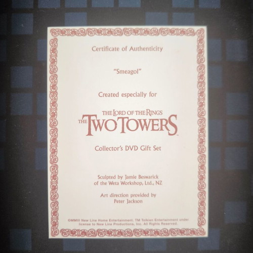 The Lord of the Rings The Two Towers Collector's DVD Gift Set used