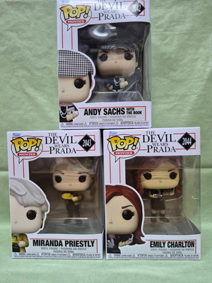 Funko POP! Movies The Devil Wears Prada vinyl figures set of 3