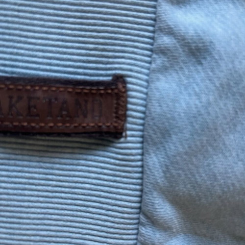 Naketano hoodie used, gray and turquoise, size L