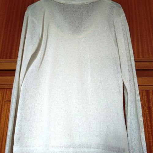 Set jacket with white top size M like new