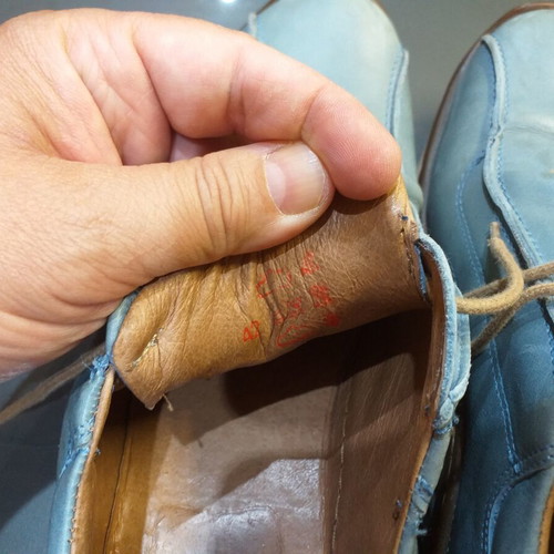 Casual shoes, blue, size 42