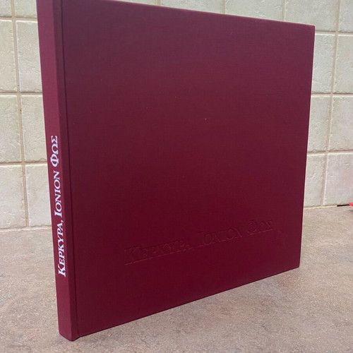 Kerkyra Ionion Fos book like new, photographic album 1993