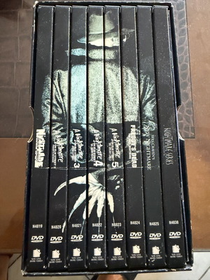 Nightmare on Elm Street DVD limited edition with 7 movies and extra disc, like new