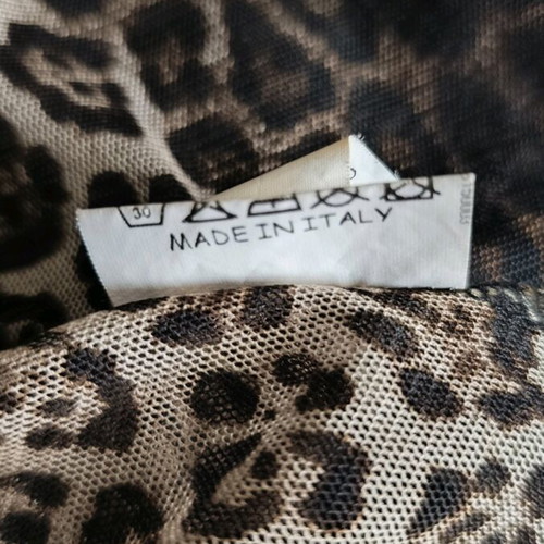 Celestino shirt used animal print size 40 with transparent sleeves