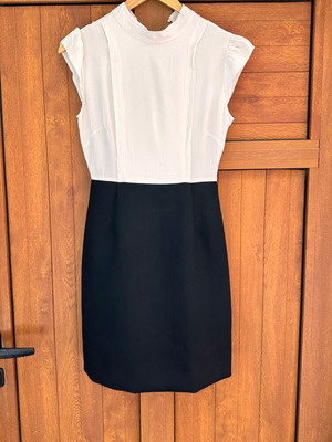 Рокля Sandro от копринена смес като нова