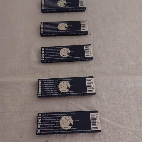 OCB Ultimate rolling papers new, pack of 5