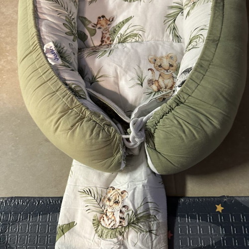 Jukki baby nest set of 5 pieces with pillows, mattress and blanket