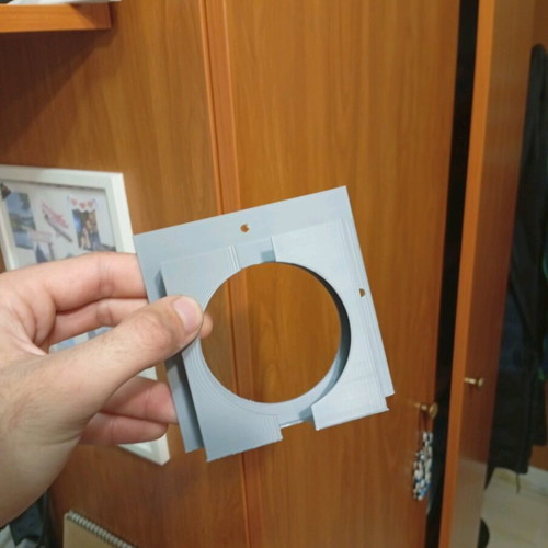 Wall mount for mobile phone new with cable slot