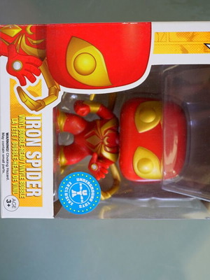 Funko Pop Marvel Iron Spider #107 vaulted, like new