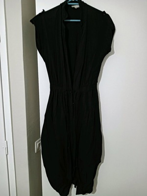 Semizie dress used, long, black, Secret