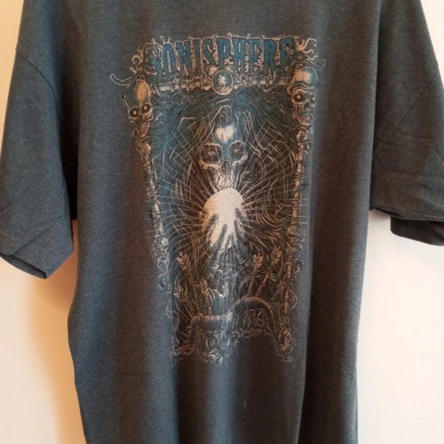 Sonisphere Europe T-shirt 2010 used, size XL with small white marks