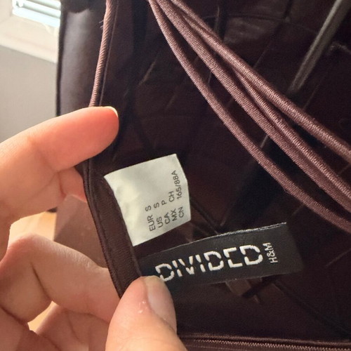 H&M elegant brown dress, size S