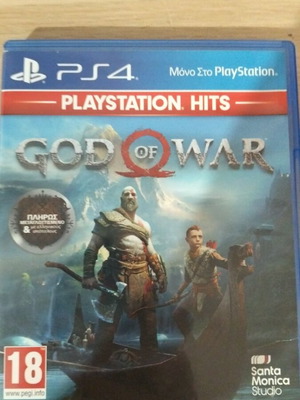 God of War 4 game like new, compatible with PS5