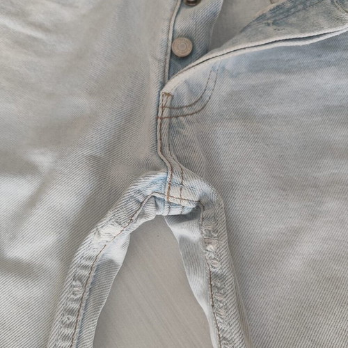 Vintage Edwin high-waisted jeans size 36 used, turquoise