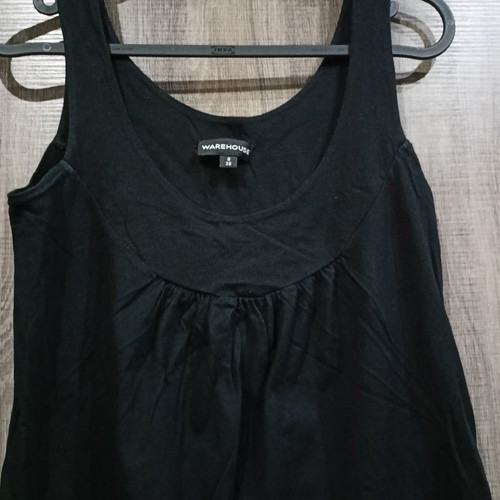 Warehouse tunic dress used, black, size S