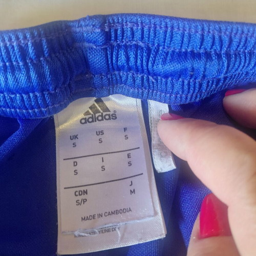Adidas shorts like new, blue, size S