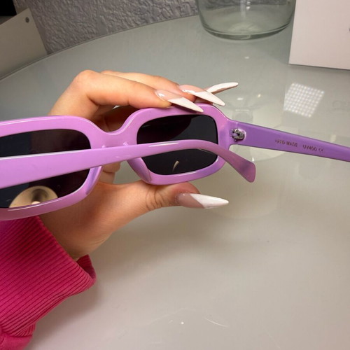 Sunglasses new, purple, no scratches