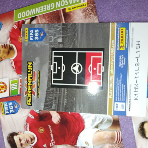 Fifa 365 Panini Adrenalyn football cards pack of 40, like new