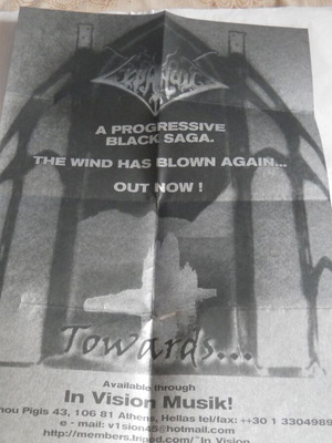 Zephyrous ...Towards used glossy Greek black metal promo poster