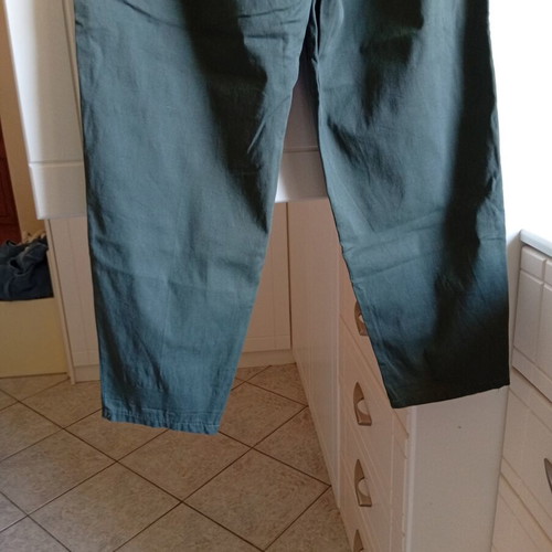 Zik Zak high-waisted women's pants like new, olive green, size S