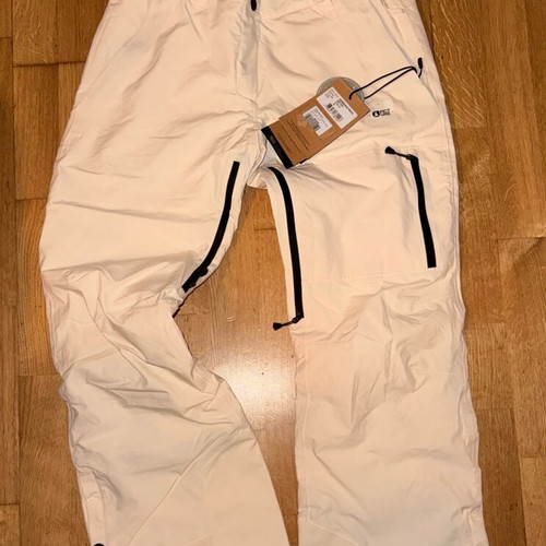 Snow pants нови, цвят екрю, размери M/L