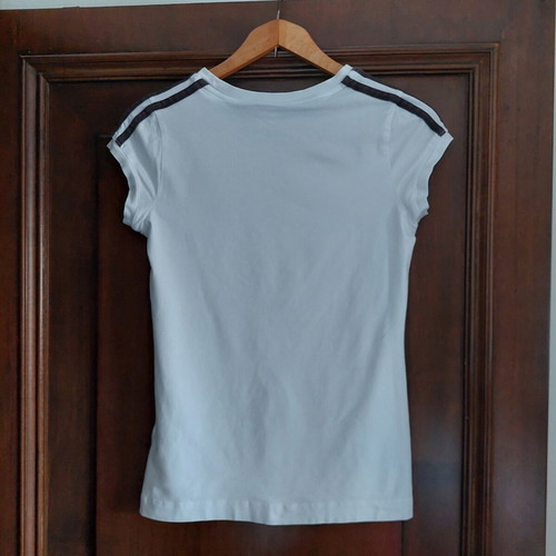 Adidas women's short-sleeve shirt white small like new