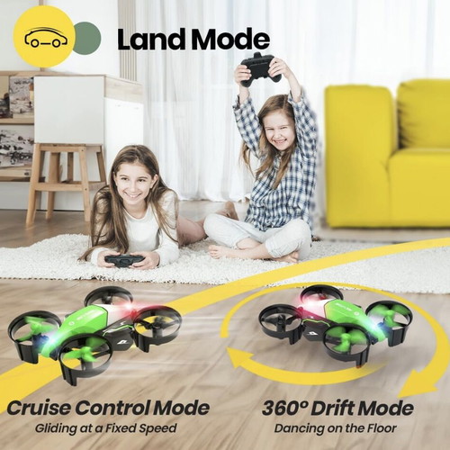 Holy Stone HS210F Mini Drone 2-in-1 RC Quadcopter for Kids new