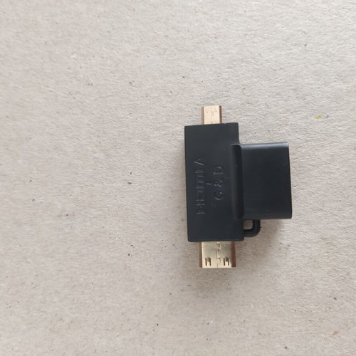 Ugreen microHDMI/miniHDMI to HDMI female adapter like new