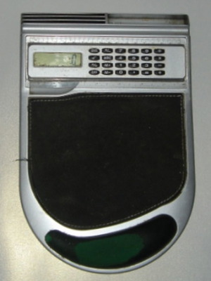 Mousepad με calculator-χάρακα και εργονομική λαβή μεταχειρισμένο