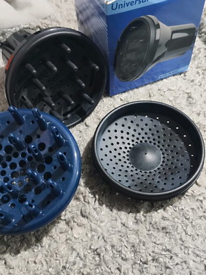 Hair dryer attachments used with gift hair straightener