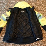 Work jacket like new, size M, windproof and waterproof
