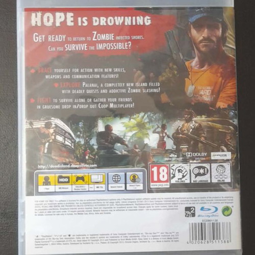 Dead Island Riptide PS3 game