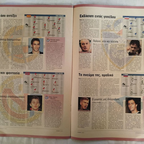 Special edition Euro 2000 football without borders like new