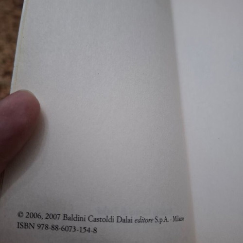 Giorgio Faletti Fuori da un evidente destino novel, Italian