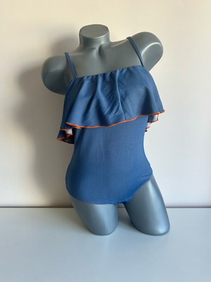 One-piece swimsuit new, size M, blue