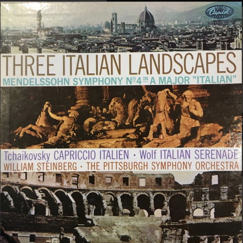 Three Italian landscapes LP used, classical music