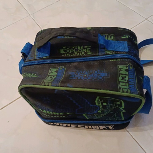 Minecraft all-day bag used