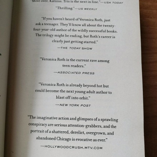 Allegiant book like new condition