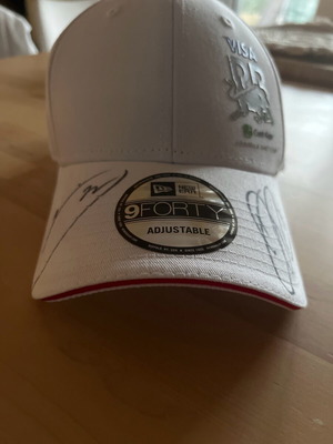 Formula 1 Visa Cash App RB F1 Team Cap with 2024 Drivers' Signatures
