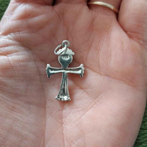 Silver dangle charm like new