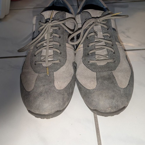 Camel men's shoes used, casual, size 47, gray and brown, 2 pairs