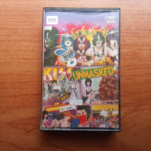 Kiss Unmasked audio tape 1980 used, 1970s 1980s