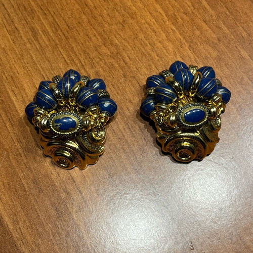 Vintage women's earrings like new, 3 sets