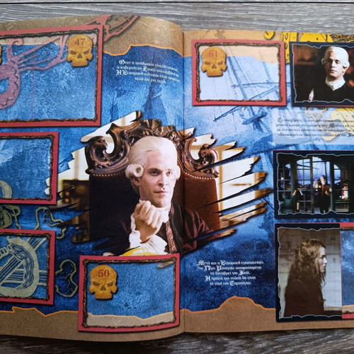 Panini Disney Pirates of the Caribbean Sticker Album like new
